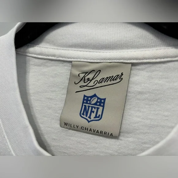 Kendrick Lamar x Willy Chavarria Super Bowl LIX T-shirt Large - Picture 4 of 12